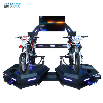 محاكي الواقع الافتراضي 9D قوية دراجة نارية جبلية للاعبين