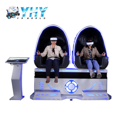 لاعبين مزدوجين 9D VR Cinema Shopping Mall 9D Virtual Reality Egg Chair 220V