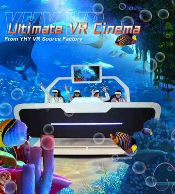 Theme Park VR Multiplayer Games 9D VR Shooting Games لمدة 4 لاعبين