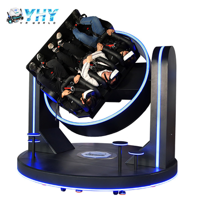 3 لاعبين 1080 درجة 9D VR محاكي الواقع الافتراضي لعبة الـ Roller Coaster