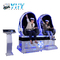 كرسي بيض الواقع الافتراضي 9D من Center Park / محاكي للاعبين مع زجاج Deepoon