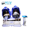 2 مقعد آلة لعبة الواقع الافتراضي محاكي الحركة 9D Vr Egg Chair
