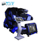 360 Rotating 9D VR Chair Flight Racing Motion Simulator مع عرض مباشر 32 بوصة