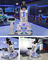 لاعب واحد 360 درجة الواقع الافتراضي لعبة معدات ممر 9D محاكي