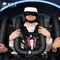 ملاهي سوبر رقم 1 VR 360 Simulator Virtual Roller Coaster 10KW