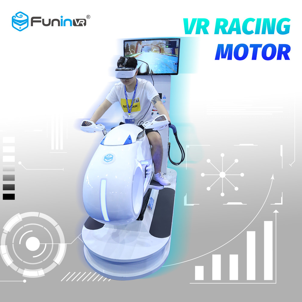 0 7kw سباق موتو Vr الحركة محاكي آلة 5 ألعاب مع Vr نظارات خوذة