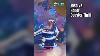 YHY VR Crossing 2 مع ألعاب Roller Coaster