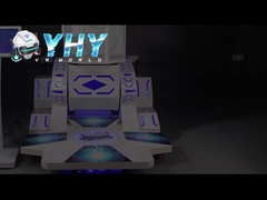 لعبة واحدة على غرار صاروخ VR محاكي يقف VR 360 جهاز دوار