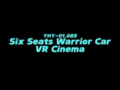 YHY-01.089 ستة مقاعد Warrior Car VR Cinema استمتع بـ 179 لعبة مع سماعة VR
