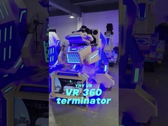 لعبة قطار الملاهي الافتراضي المخصصة مع جهاز قيادة الطيران بمقعد واحد