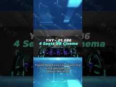 01.086 سينما 4 مقاعد 9D VR مع 200 لعبة