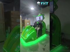 ألعاب غامرة بمقاعد مزدوجة للسينما Green Frog 9D VR