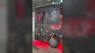 Ultimate 360 ​​VR Motion Chair مشروع Carzy Bus