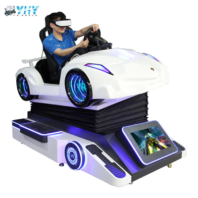 Game Center Dynamic Motion VR Driving Simulator Car مع شاشة مقاس 21 بوصة