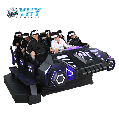 مدينة الملاهي تجربة واقعية 9D VR سينما لـ 9 لاعبين