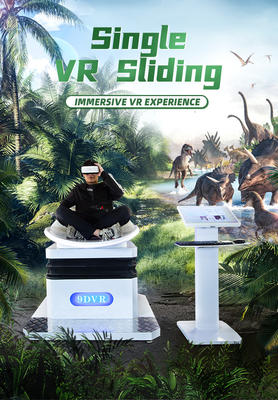 1 مقعد 9D Vr Cinema Arcade Game Machine Slide Virtual Reality Simulator
