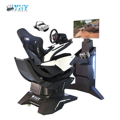 9D VR Racing Virtual Reality 3DOF Arcade ثلاثة شاشات VR Racing Simulator