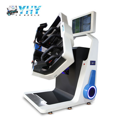 الوافدون الجدد محاكي ألعاب 9D مقعدين مزدوجين تجربة طيران سينما الواقع الافتراضي الدوارة