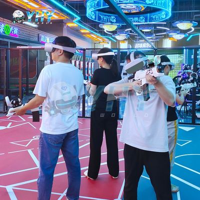 واقع افتراضي حر التجوال إطلاق نار لعبة تجوال تفاعلية متعددة اللاعبين 4-6 لاعبين