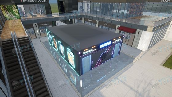 بناء الفريق 8 لاعبين VR Arena Free Roam VR Escape Room في الحفلة