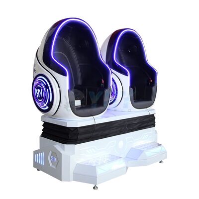 2 لاعبين VR سينما الواقع الافتراضي 2 مقاعد سينما VR كرسي بيض للحفلة