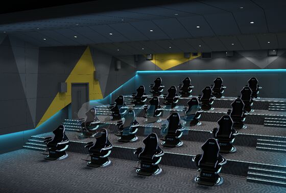 YHY Ultimate Crossing 2 9D VR Dynamic Cinema حلول واحدة مع دعم منصة الحركة 3-DOF مخصصة