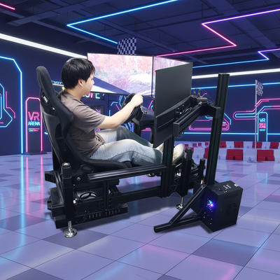 New Design 3 DOF 3 Screen Racing Car With Sync Game Motion Feedback Racing Simulator With Motion