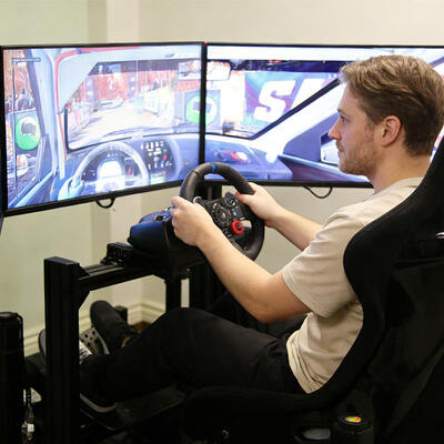 Professional Motion Simulator With 3DOF Platform For Esports Racing Driving Simulator