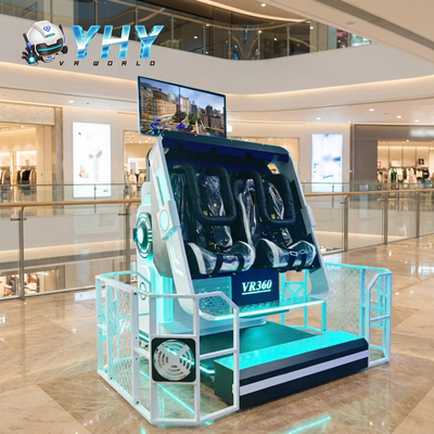 360 درجة VR تصميم آلة لعبة VR الترفيه الاستثمار المرن المظهر الحديث ل VR مركز العاب