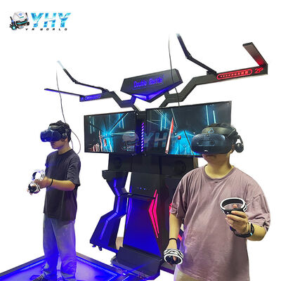 أركيد الواقع الافتراضي الرقص الموسيقى محاكي VR المشي منصة 2 لاعبين VR محاكي لعبة معركة