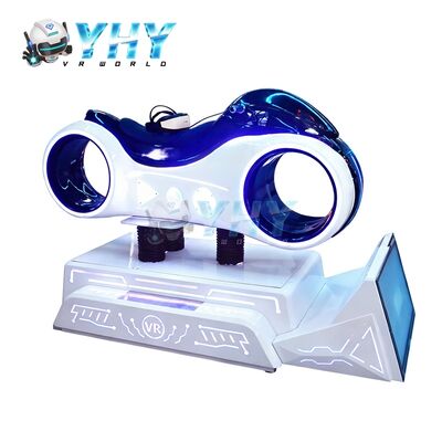 بيع ساخن ألعاب سباقات داخلية وحدة التحكم VR نظارات المحرك 9D 360 VR محاكي سباق VR دراجة نارية وحدة التحكم أجهزة