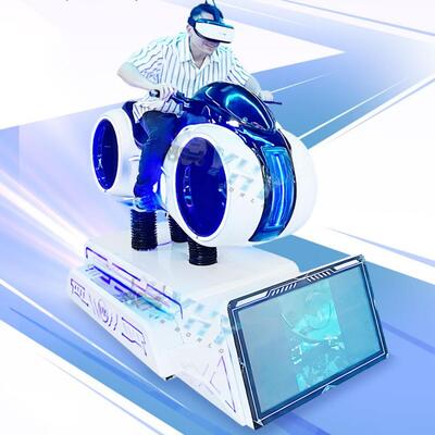 محاكي قيادة دراجة نارية VR لمدينة الملاهي، منصة ديناميكية كهربائية لمدينة الملاهي VR للبيع