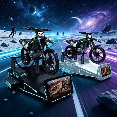 Profitable 9d Vr Mountain Motor Motion Ride Game Machine For Commercial Game Centers