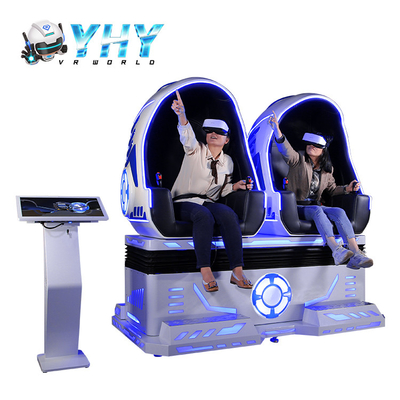 3 DOF Egg 9D VR Cinema Roller Coaster لعبة الرماية للملاهي