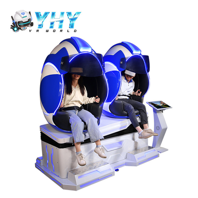 كرسي بيض مزدوج للاعبين VR