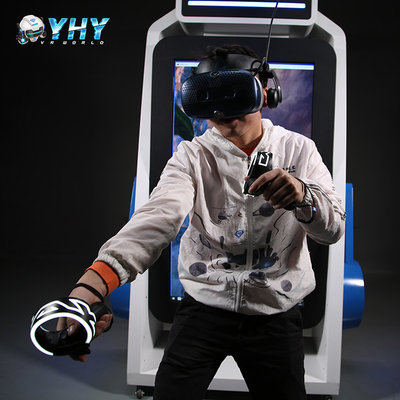 حامل ألعاب تفاعلي 9D VR Simulator بالخدمة الذاتية 60 قطعة