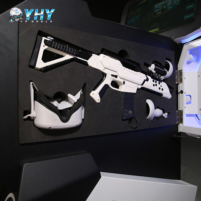 لعبة VR Simulator الدائمة في الأماكن المغلقة 2 لاعبين معركة مع نظارات PP Gun اللاسلكية
