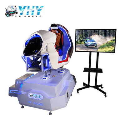 YHY Virtual Reality Car Simulator داخلي ملعب Arcade Racing Simulator 2.5KW