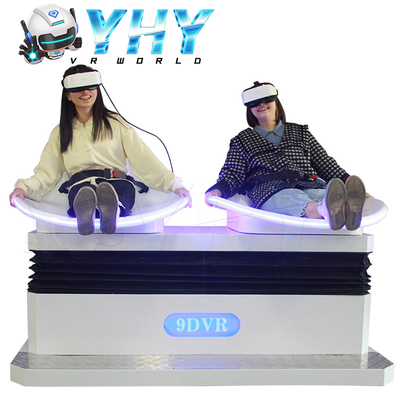 1500W 9D VR Roller Coaster Simulator لعبة لشخصين