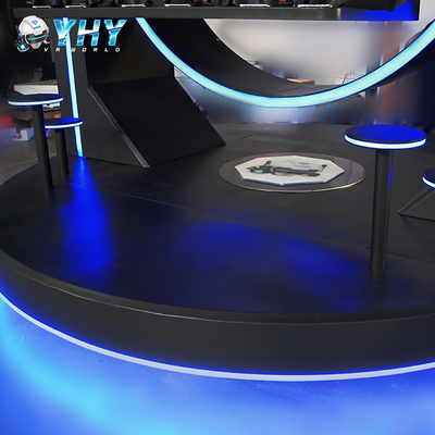 10kw 9D الواقع الافتراضي سينما الحركة كرسي VR 720 درجة دوران محاكي