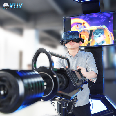 42 &quot;شاشة جاتلينج الصيد VR Shooting Simulator 9D آلة الألعاب