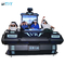 VR Family Type 9d Vr Cinema 4 مقاعد أفلام Roller Coaster Full Motion Simulator