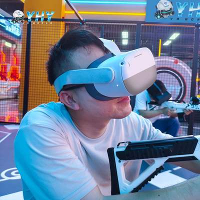 YHY أطلق محاكي إطلاق النار VR جديد لـ 4 لاعبين مع 360 Free Roam وألعاب متعددة اللاعبين