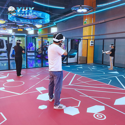 YHY أطلق محاكي إطلاق النار VR جديد لـ 4 لاعبين مع 360 Free Roam وألعاب متعددة اللاعبين