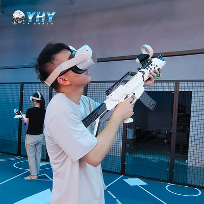 YHY أطلق محاكي إطلاق النار VR جديد لـ 4 لاعبين مع 360 Free Roam وألعاب متعددة اللاعبين