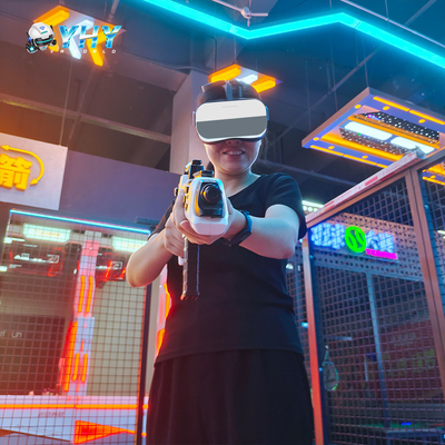 YHY أطلق محاكي إطلاق النار VR جديد لـ 4 لاعبين مع 360 Free Roam وألعاب متعددة اللاعبين