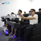 8 مقاعد 9D سينما VR مع نظارات شاشة عرض 5 ألعاب 7D VR كراسي بيض
