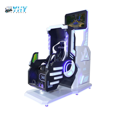 VR roller coaster محاكي الواقع الافتراضي 360 درجة كرسي لعبة