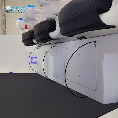 جهاز محاكاة الواقع الافتراضي جهاز ألعاب 9D UFO Air Sense Roller Coaster Leg Sweeping وظيفة VR Chair