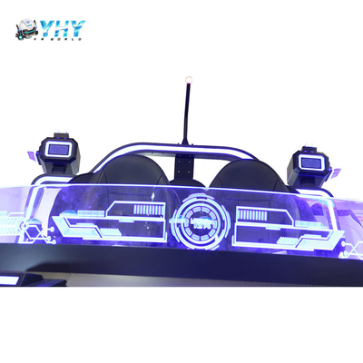 9D VR 360 جهاز ألعاب الأجسام الغريبة يدور كرسي الحركة إطلاق النار محاكاة الواقع الافتراضي